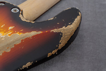 【used】Xotic / XJ-1T 4st 3 Tone Burst Heavy Aged / Ash 2024 4.05kg #J-2934 R【GIB Hyogo】