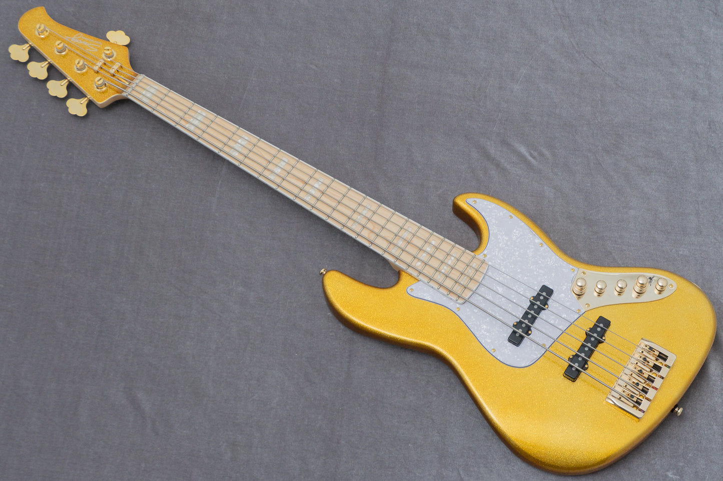 【new】Swing Guitars / Jazz Deluxe 5 Gold Sparkle 4.94kg #25080087【GIB Hyogo】