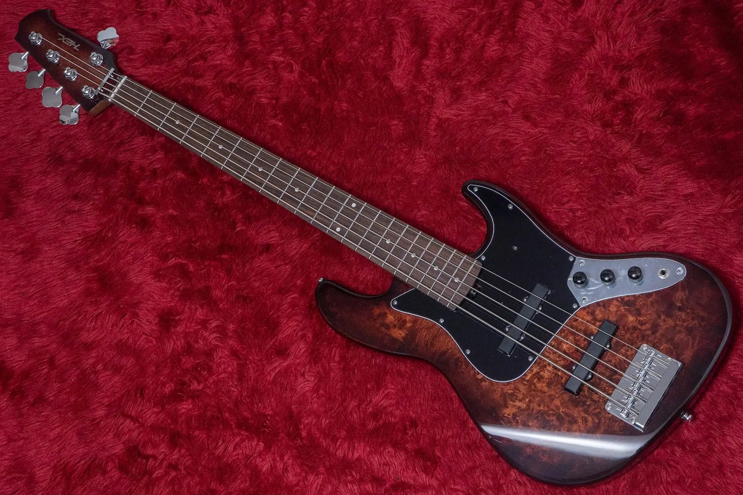 【new】HEX Guitars / B365 Tranceparent Brown Burst