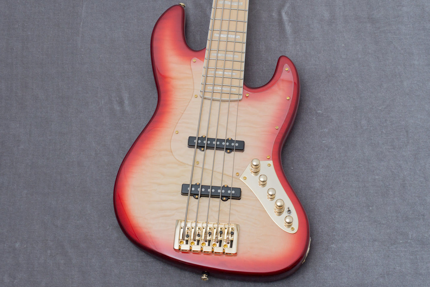 【new】Swing Guitars / Jazz Deluxe 5 Red Burst 4.53kg #25080033【GIB Hyogo】