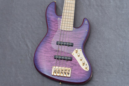 【new】Swing Guitars / Jazz Deluxe 5 Purple 4.5kg #25080017【GIB Hyogo】