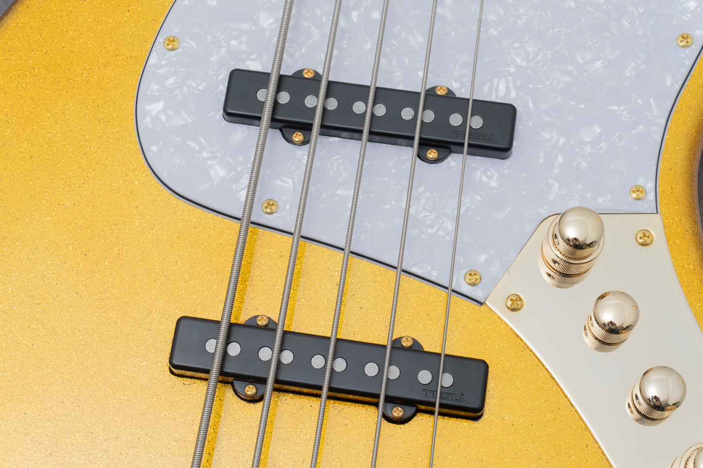 【new】Swing Guitars / Jazz Deluxe 5 Gold Sparkle 4.54kg #25080085【GIB Hyogo】