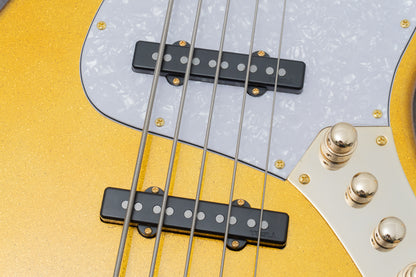 【new】Swing Guitars / Jazz Deluxe 5 Gold Sparkle 4.54kg #25080085【GIB Hyogo】
