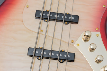 【new】Swing Guitars / Jazz Deluxe 5 Red Burst 4.53kg #25080033【GIB Hyogo】