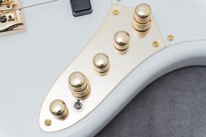 【new】Swing Guitars / Jazz Deluxe 5 White 4.75kg #25080008【GIB Hyogo】