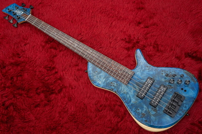 【new】Capurso Guitars / Georgius Deluxe 5st Blue Burl Top 3.965kg #2023022【GIB Yokohama】