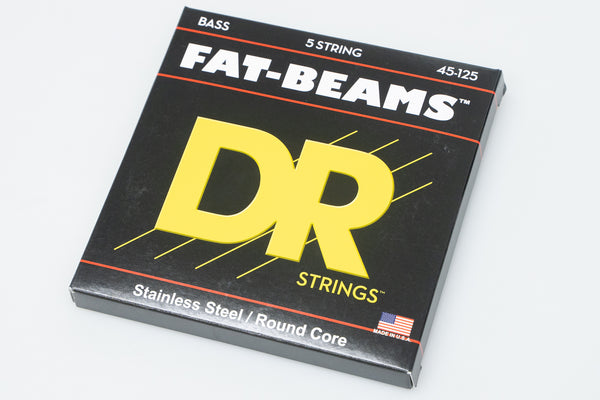 【new】DR STRINGS / FAT BEAM Stainless for 5st Bass FB5-45 MEDIUM (45-125) 【GIB Yokohama】