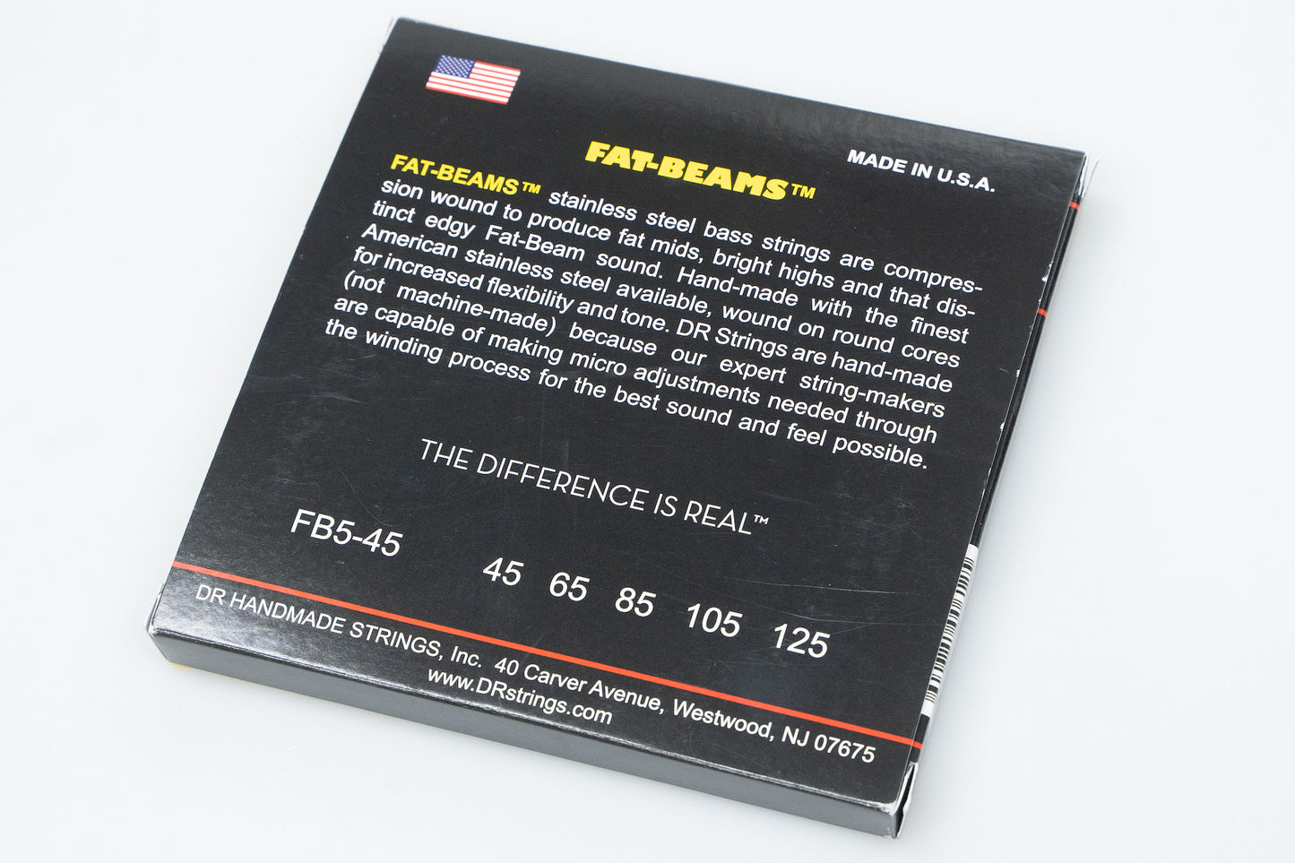 【new】DR STRINGS / FAT BEAM Stainless for 5st Bass FB5-45 MEDIUM (45-125) 【GIB Yokohama】
