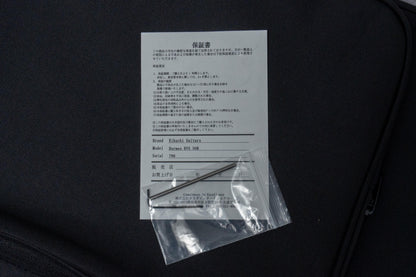 【new】Kikuchi Guitars / Hermes MV5 Black 3.800kg #689【GIB Hyogo】【Plek-adjusted】