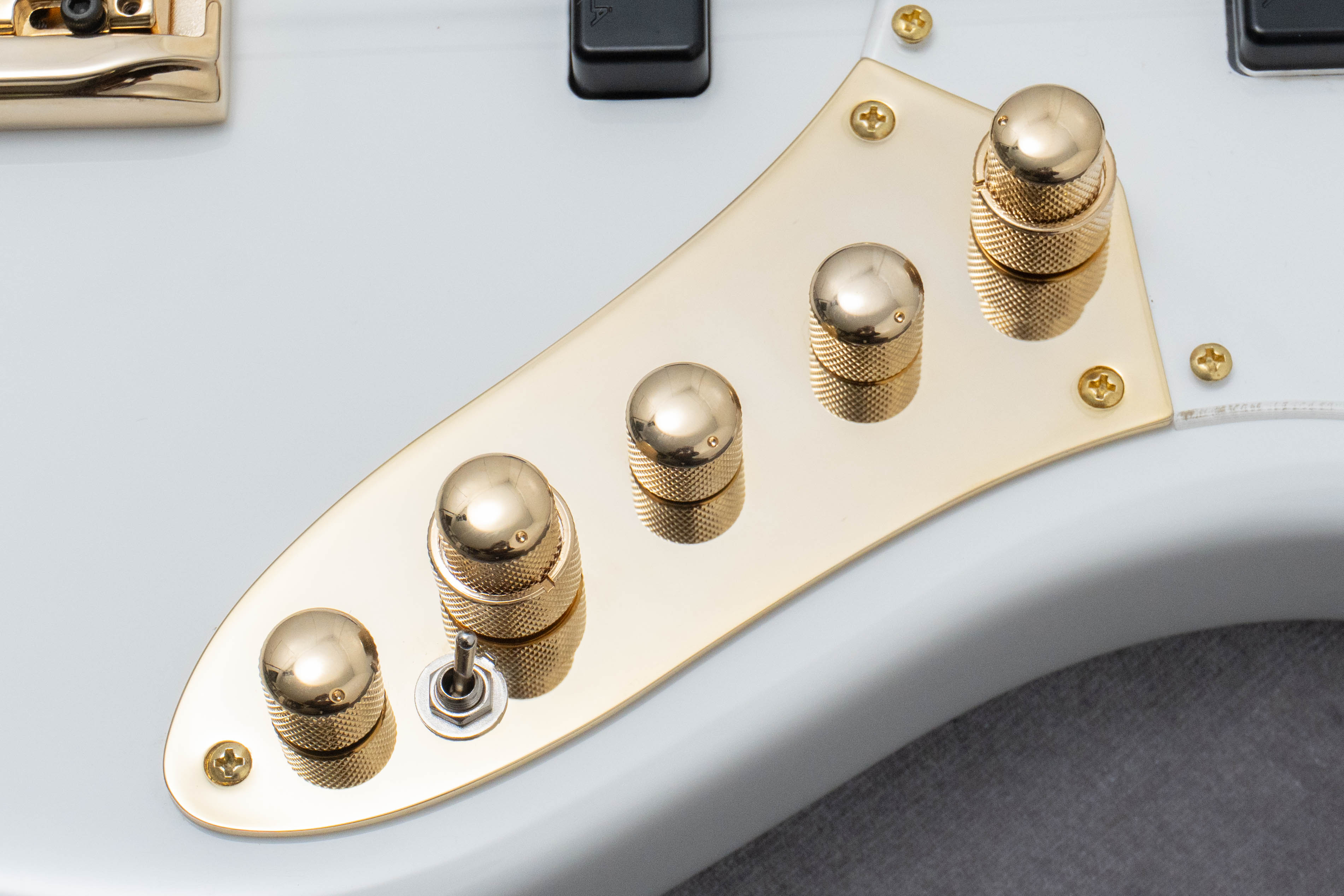 new】Swing Guitars / Jazz Deluxe 5 White 4.75kg #2508003【GIB