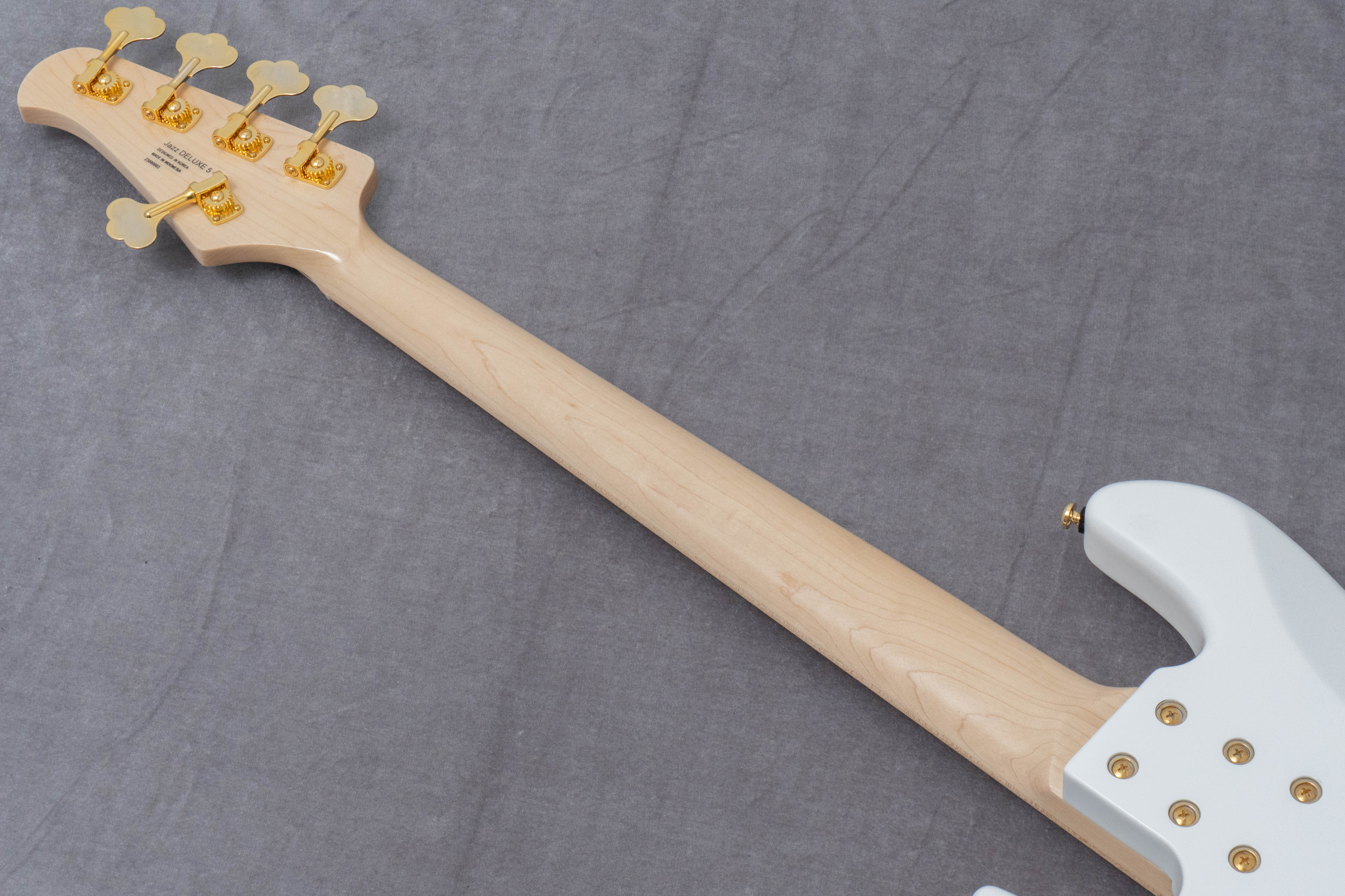new】Swing Guitars / Jazz Deluxe 5 White 4.75kg #2508003【GIB