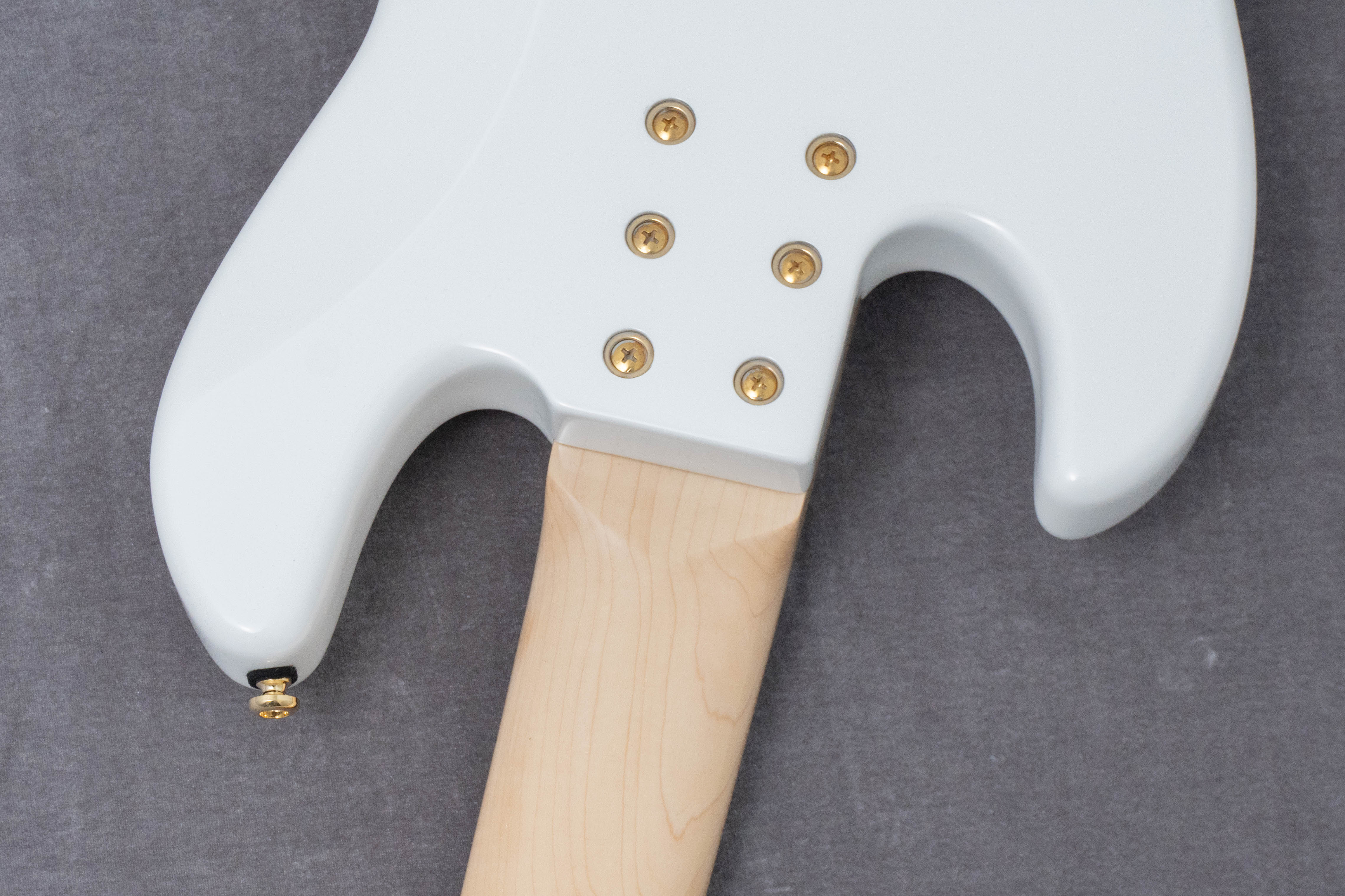 new】Swing Guitars / Jazz Deluxe 5 White 4.75kg #2508003【GIB