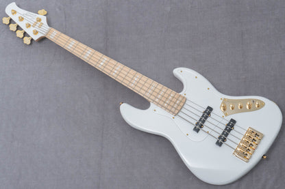 【new】Swing Guitars / Jazz Deluxe 5 White 4.54kg #25080010【GIB Hyogo】