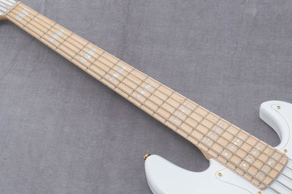 【new】Swing Guitars / Jazz Deluxe 5 White 4.54kg #25080010【GIB Hyogo】