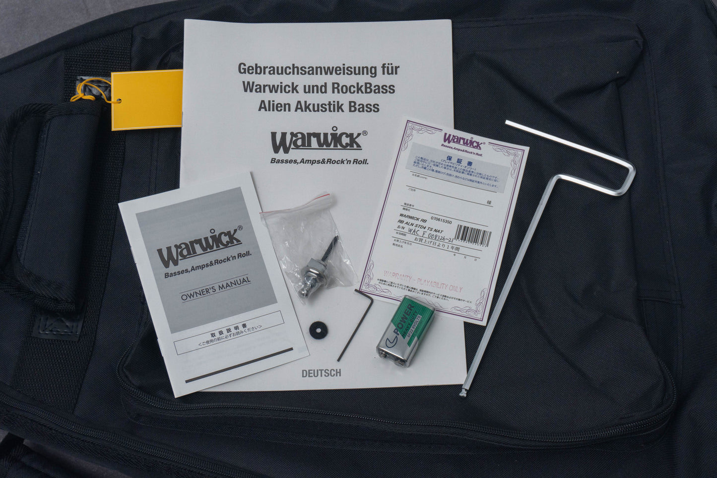 【outlet】Warwick / RB ALN STD4 TS NAT 2.732kg #WAC F 008326-21【GIB Hyogo】