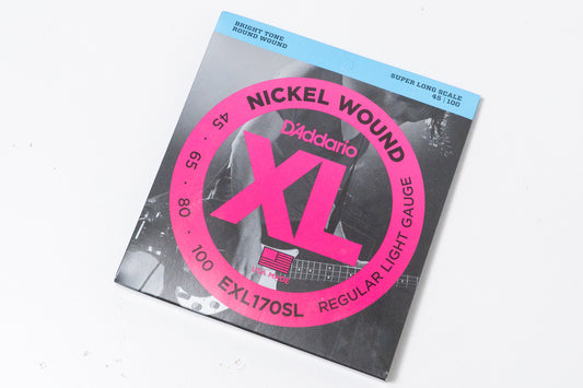 【new】D'Addario / EXL170SL Nickel Wound Bass Light 45-100 Super Long(35") 【GIB Yokohama】
