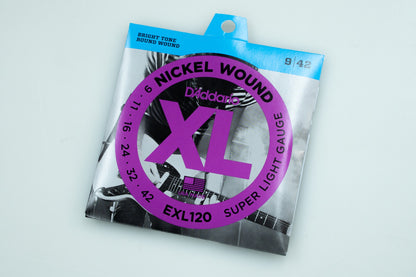 [new] D'Addario / EXL120 Nickel Wound Guitar Super Light 09-42 [yokohama store]