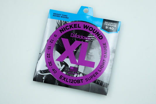 [new] D'Addario / EXL120BT Nickel Wound Guitar Balanced Tension Super Light 09-40[Yokohama]