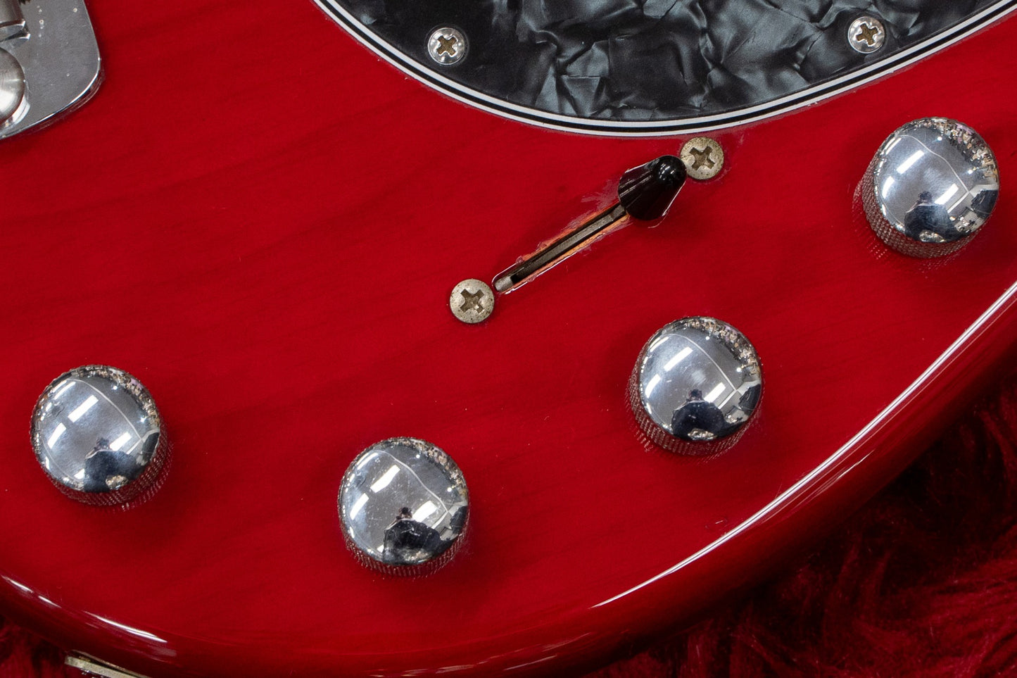 【used】ERNIE BALL MUSIC MAN / Sterling 4 H RED #F00803 3.68kg【GIB Yokohama】