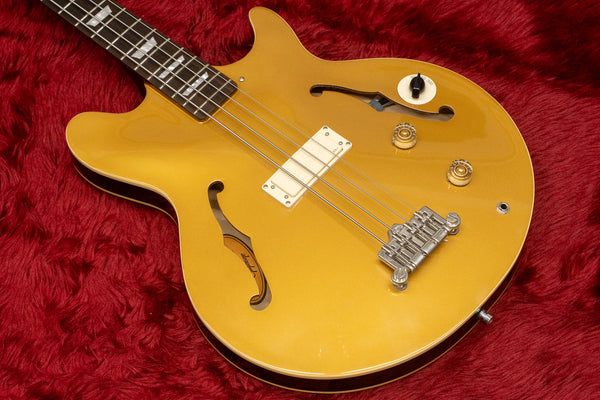 【used】Epiphone / Jack Casady Bass Gold Metallic #1412210026 3.66kg【GIB Yokohama】