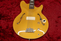 【used】Epiphone / Jack Casady Bass Gold Metallic #1412210026 3.66kg【GIB Yokohama】