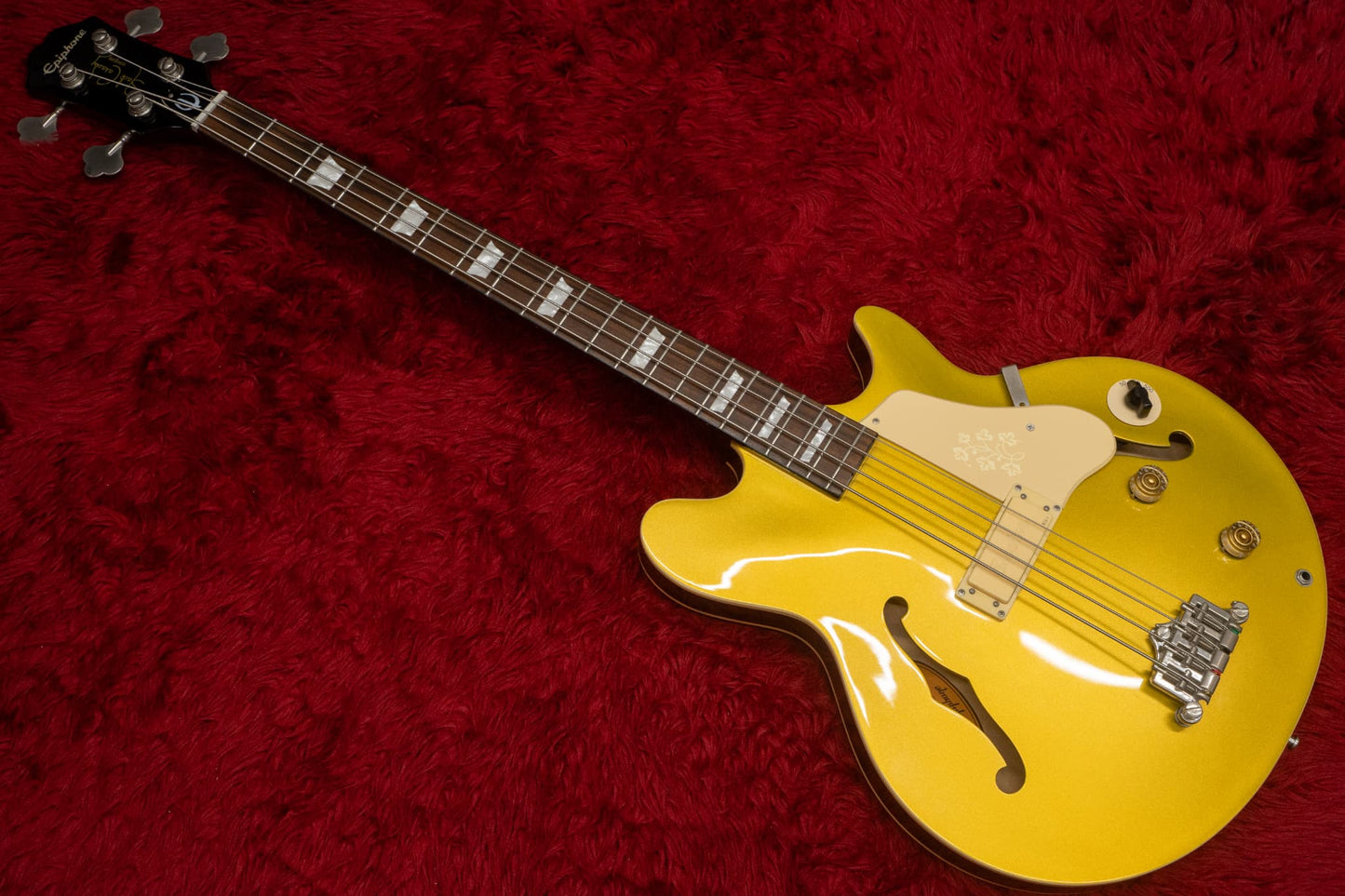【used】Epiphone / Jack Casady Bass Metallic Gold 2013 3.965kg #1305210033【GIB Yokohama】