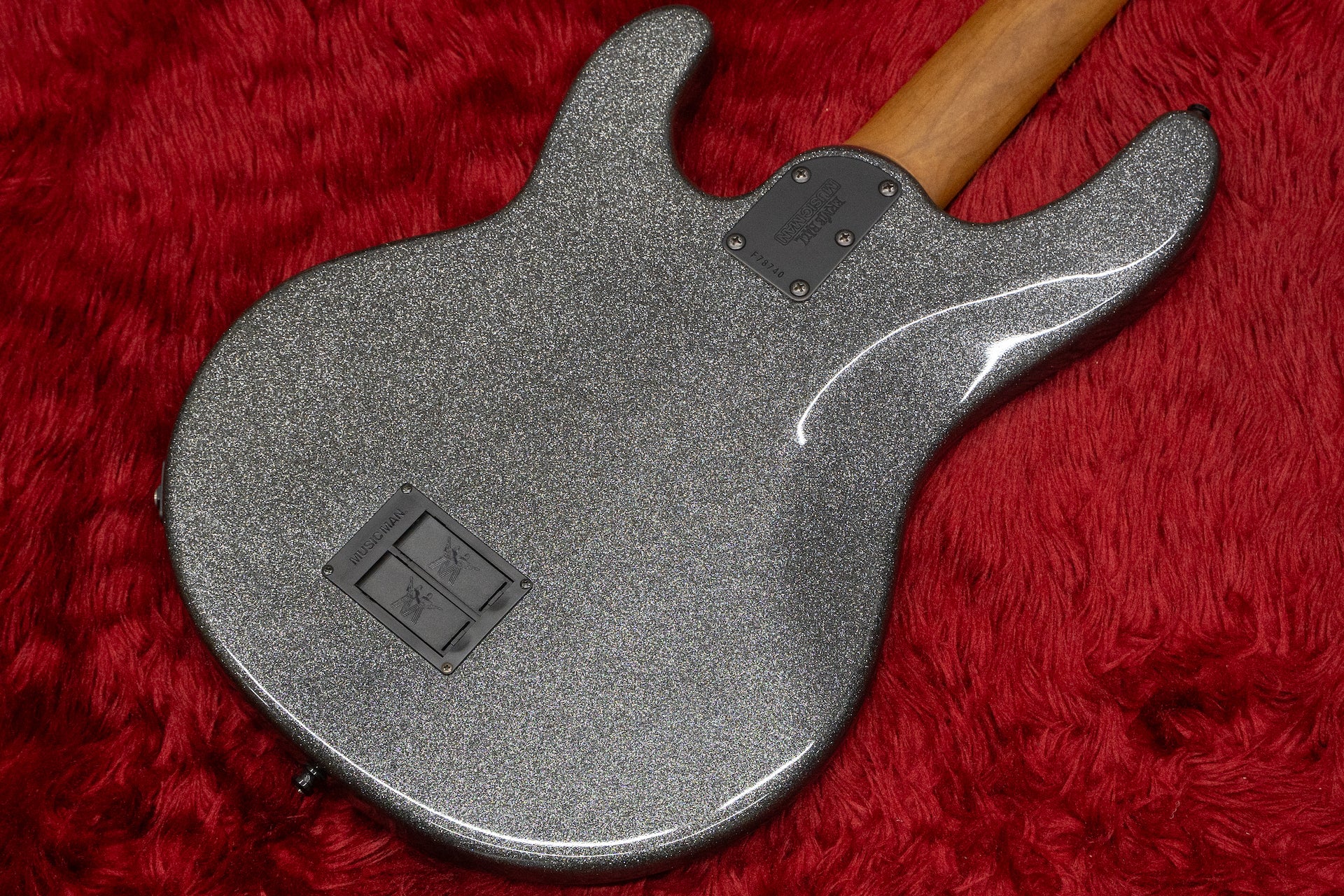 used】Ernie Ball Music Man / StingRay Special 1H Charcoal Sparkle