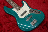 【used】Fender / American Deluxe Jazz Bass 4st Teal Green Trans 1999 4.130kg #DN816173【GIB Yokohama】