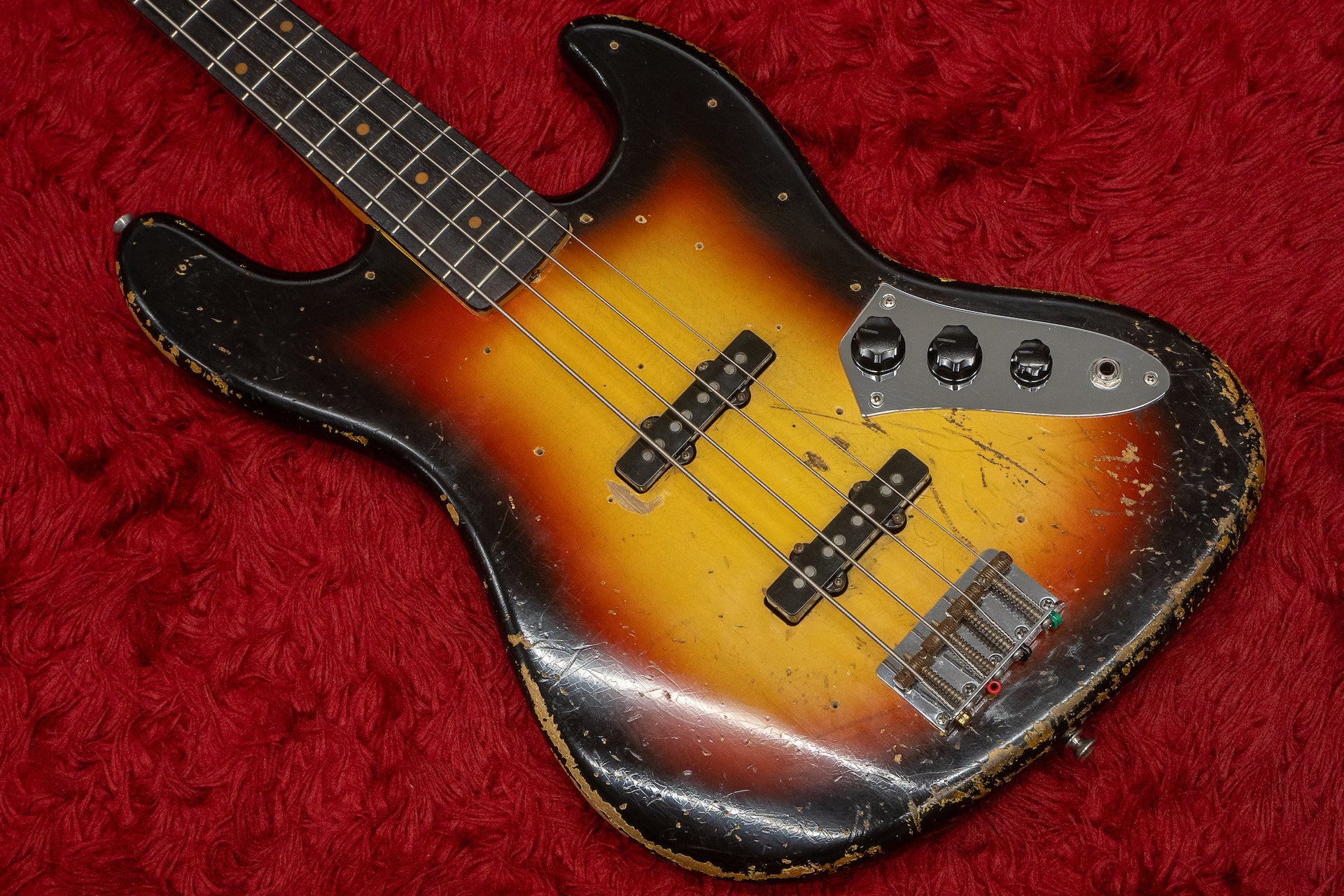 Chatting Bird Electric Bass Red japan Carparison Rare No