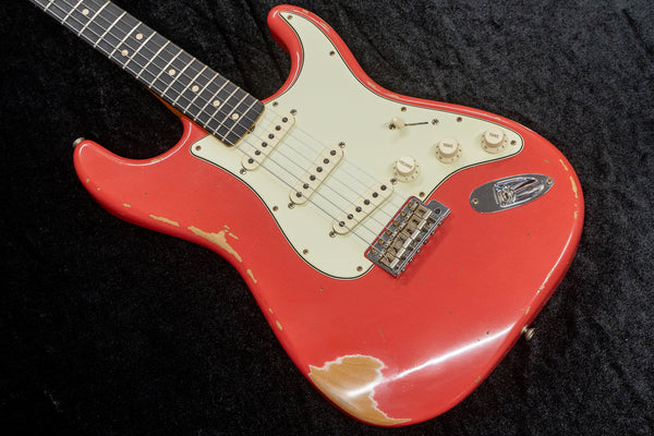 【used】Fender / Custom Shop LTD 63 Stratocaster Heavy Relic Aged Fiesta Red 2022 #CZ563730 3.5kg【TONIQ横浜】