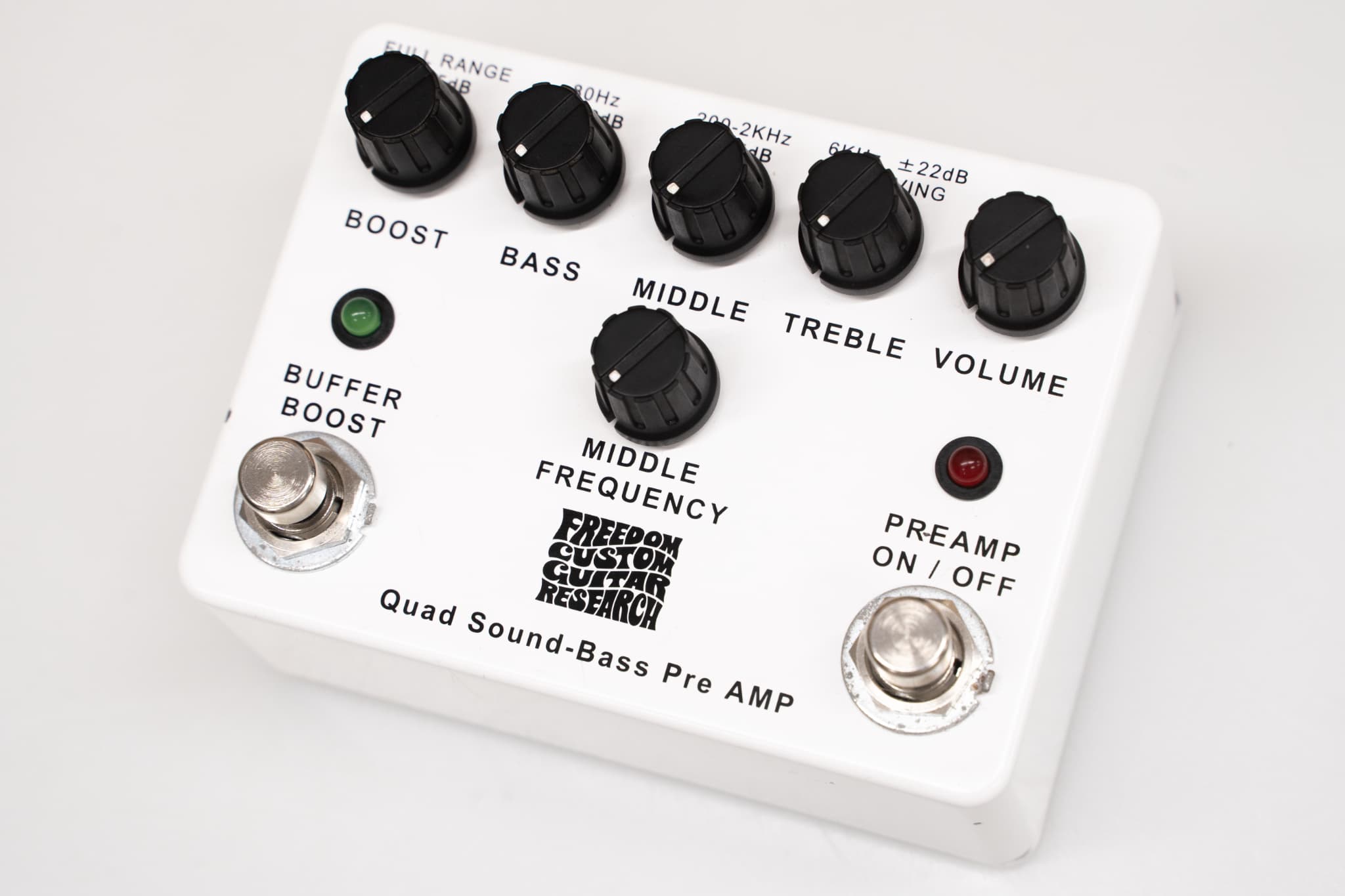 Freedom Custom Guitar SP-BP-01 Quad Sound-Bass Preamp 送料