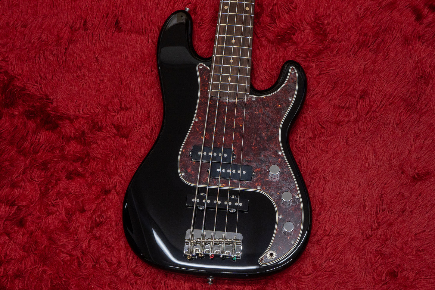 【new】Freedom Custom Guitar Research / C.S. Retro Series PJ 5st. / BLK 4.300kg #1733L【GIB Yokohama】