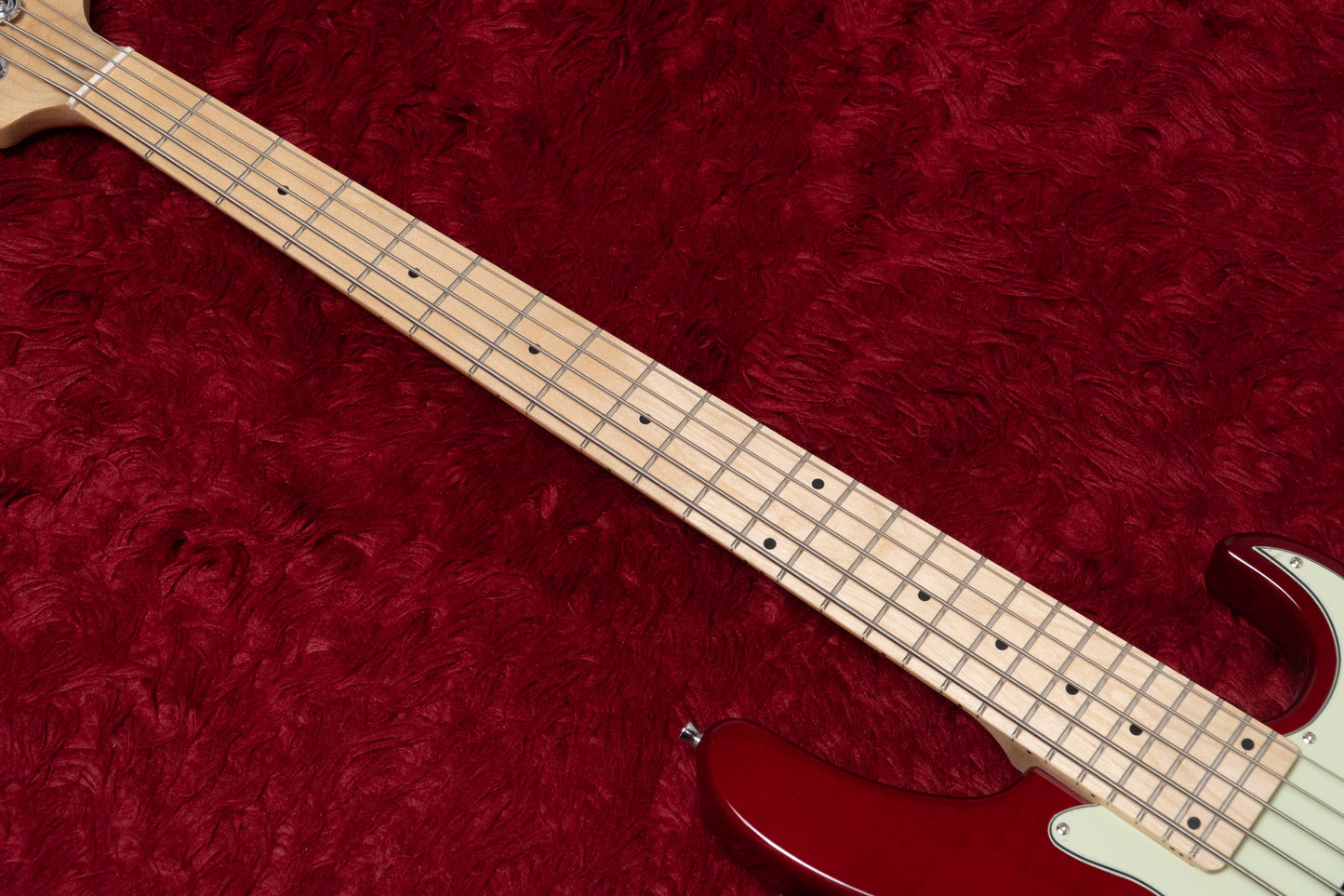 【new】woofy basses / ONE series Hank 5 M Plus See Through Red