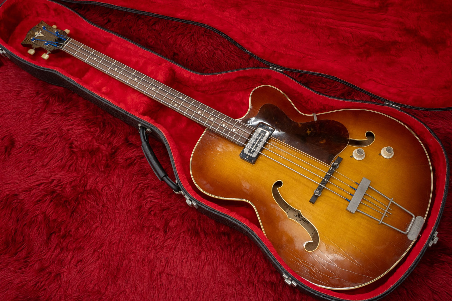 【used】Hofner / Senator Bass 1960s 2.180kg #2377【consignment】【GIB Yokohama】