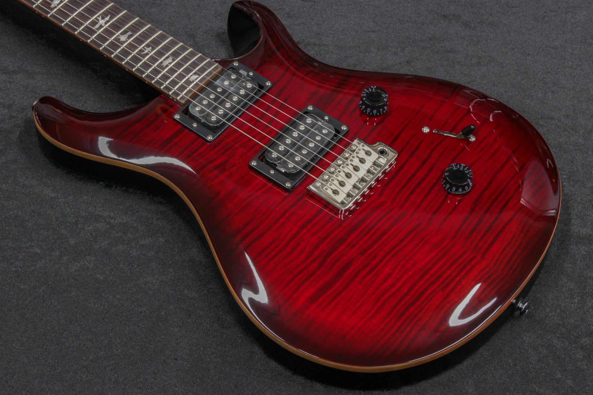 【美品】Paul Reed Smith Custom 24 Paul Reed Smith Custom 24 Core, Charcoal Cherryburst