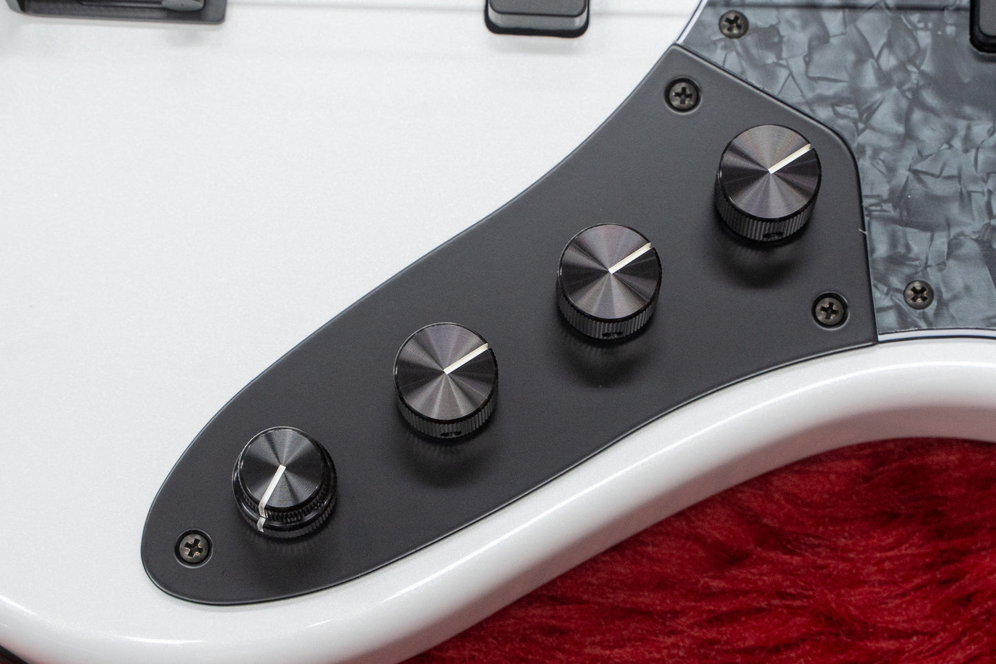 [new] Kikuchi Guitars / Custom Bass 5 / snowflake whilte pearl #14 3.6kg [Yokohama]