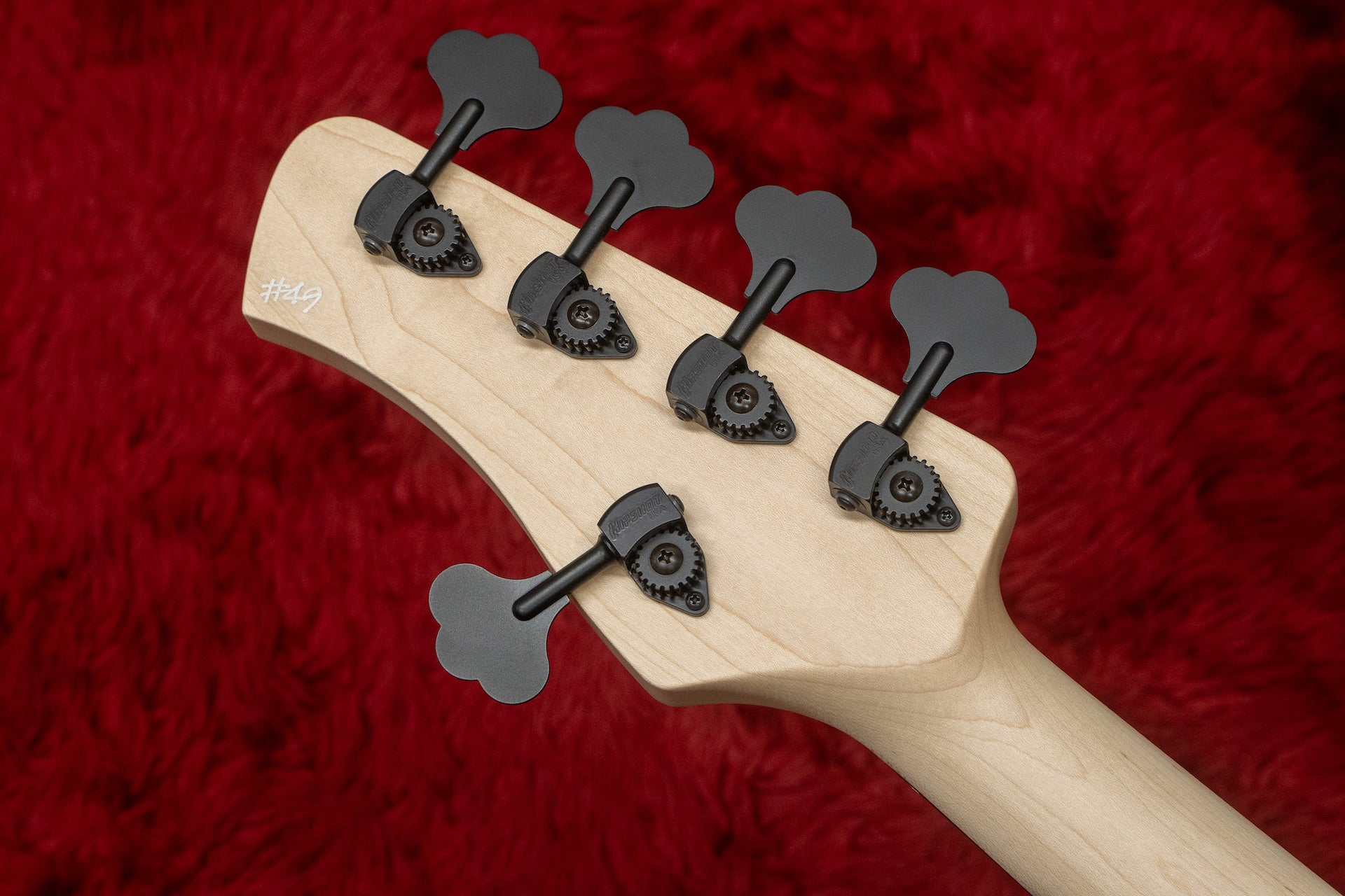 new】Kikuchi Guitars / Custom Bass 5 Flame Maple Trans Red 【GIB