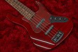 【new】Kikuchi Guitars / Custom Bass 5 Flame Maple Trans Red 【GIB Yokohama】