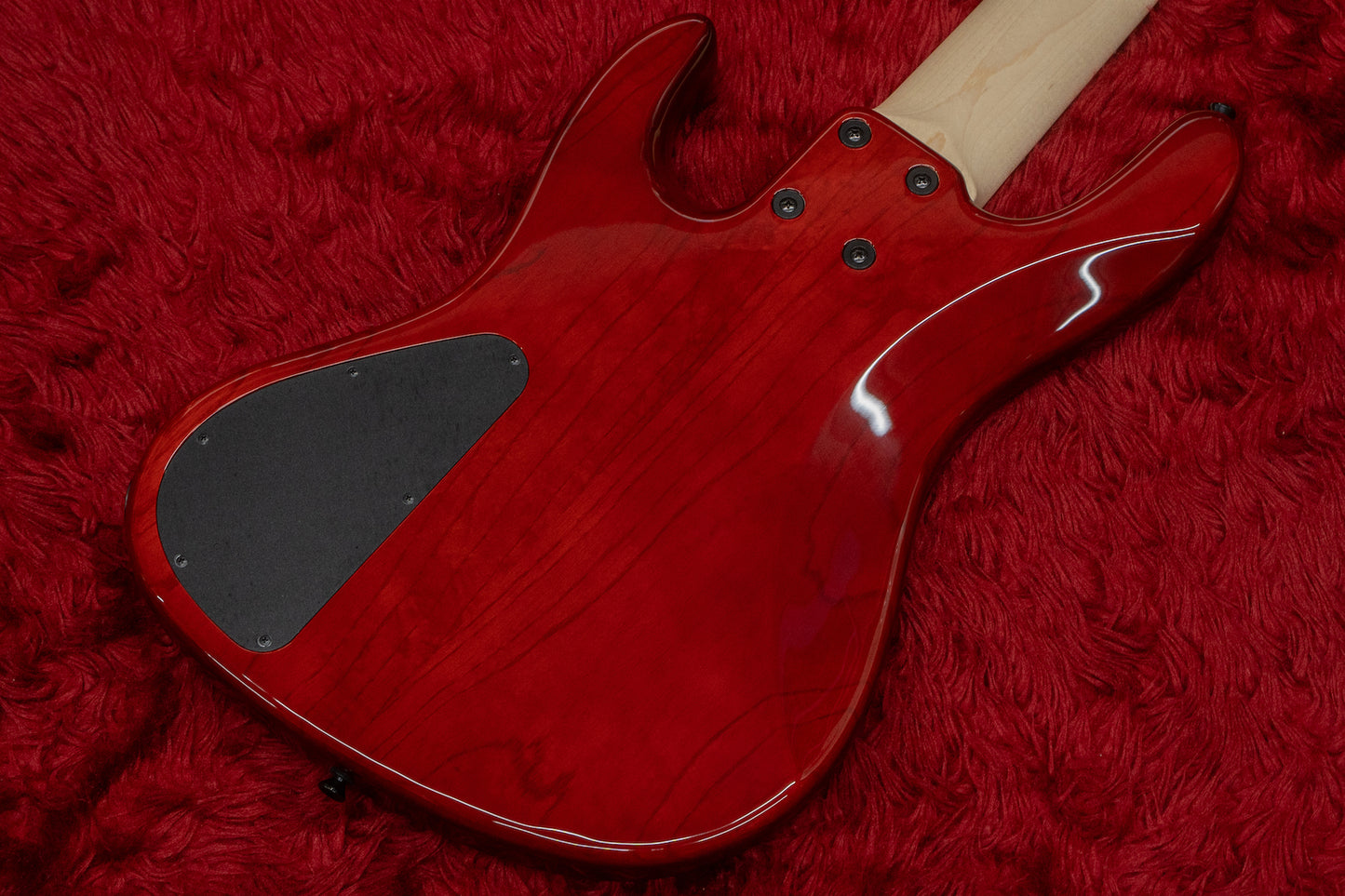 【new】Kikuchi Guitars / Custom Bass 5 Flame Maple Trans Red 【GIB Yokohama】