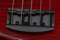 【new】Kikuchi Guitars / Custom Bass 5 Flame Maple Trans Red 【GIB Yokohama】