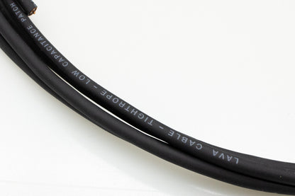 [new] LAVA CABLE / TIGHTROPE SOLDER-FREE 10FT CABLE 10 R/A PLUGS BLACK CABLE [Yokohama]
