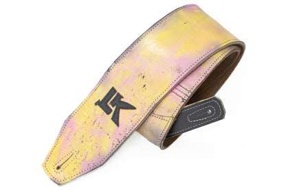 [new] LK Straps / Spray Paint Pink Yellow Brown [yokohama store]
