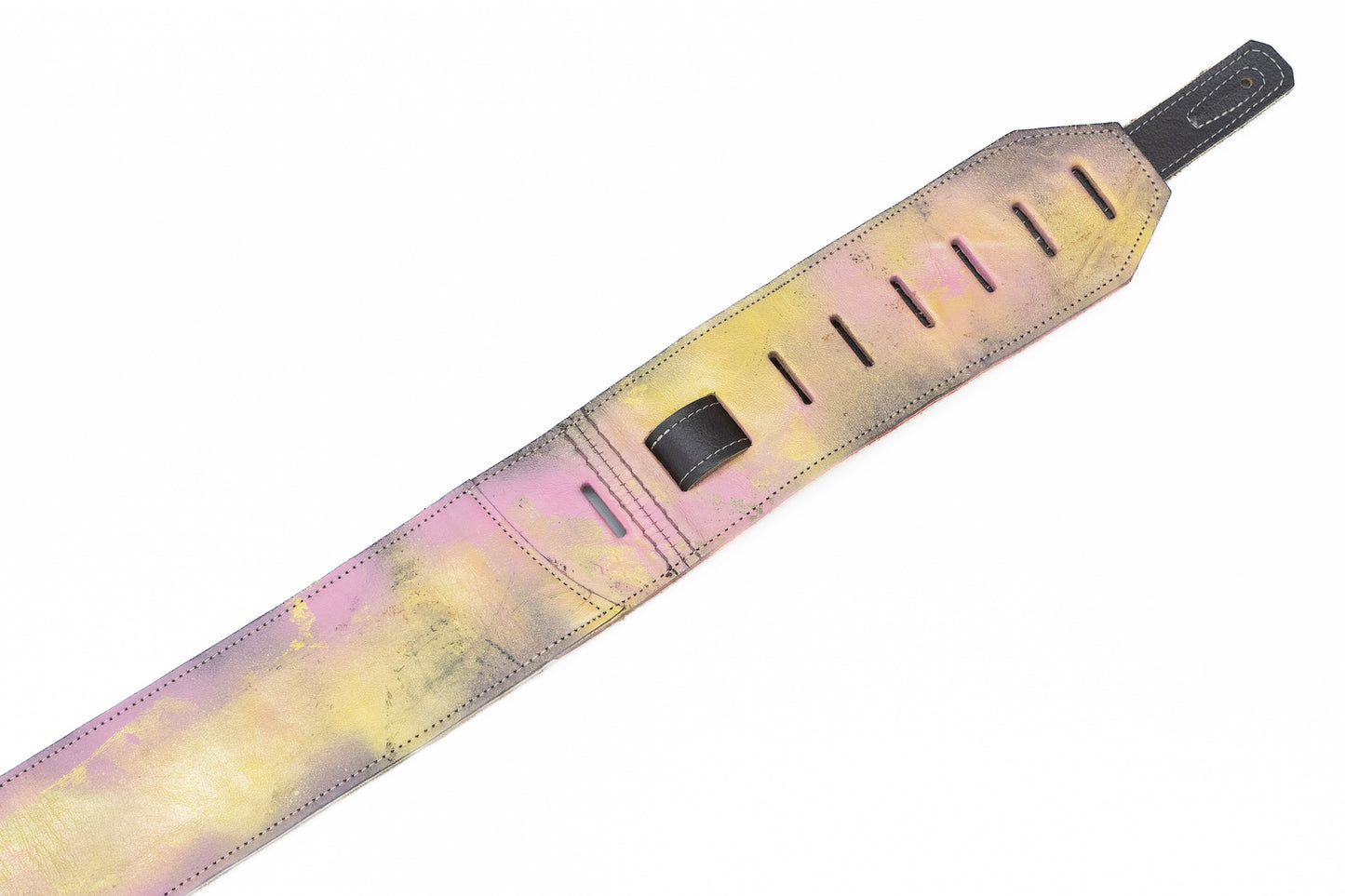 [new] LK Straps / Spray Paint Pink Yellow Brown [yokohama store]