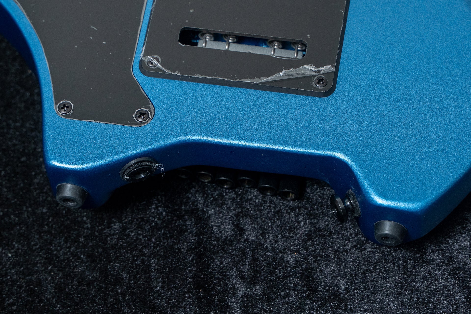 new】HEX Guitars / N500 Metallic Electric Blue – Bass Shop Geek IN Box