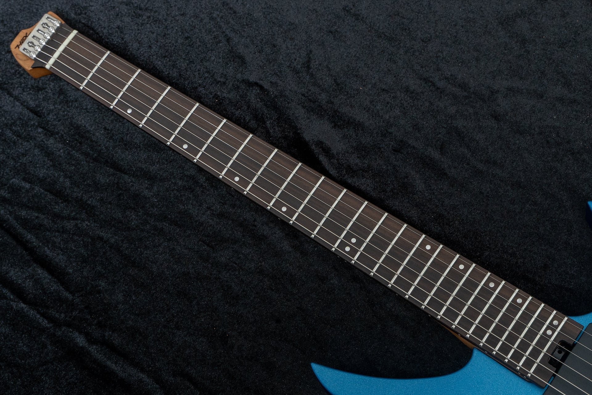 new】HEX Guitars / N500 Metallic Electric Blue – Bass Shop Geek IN Box