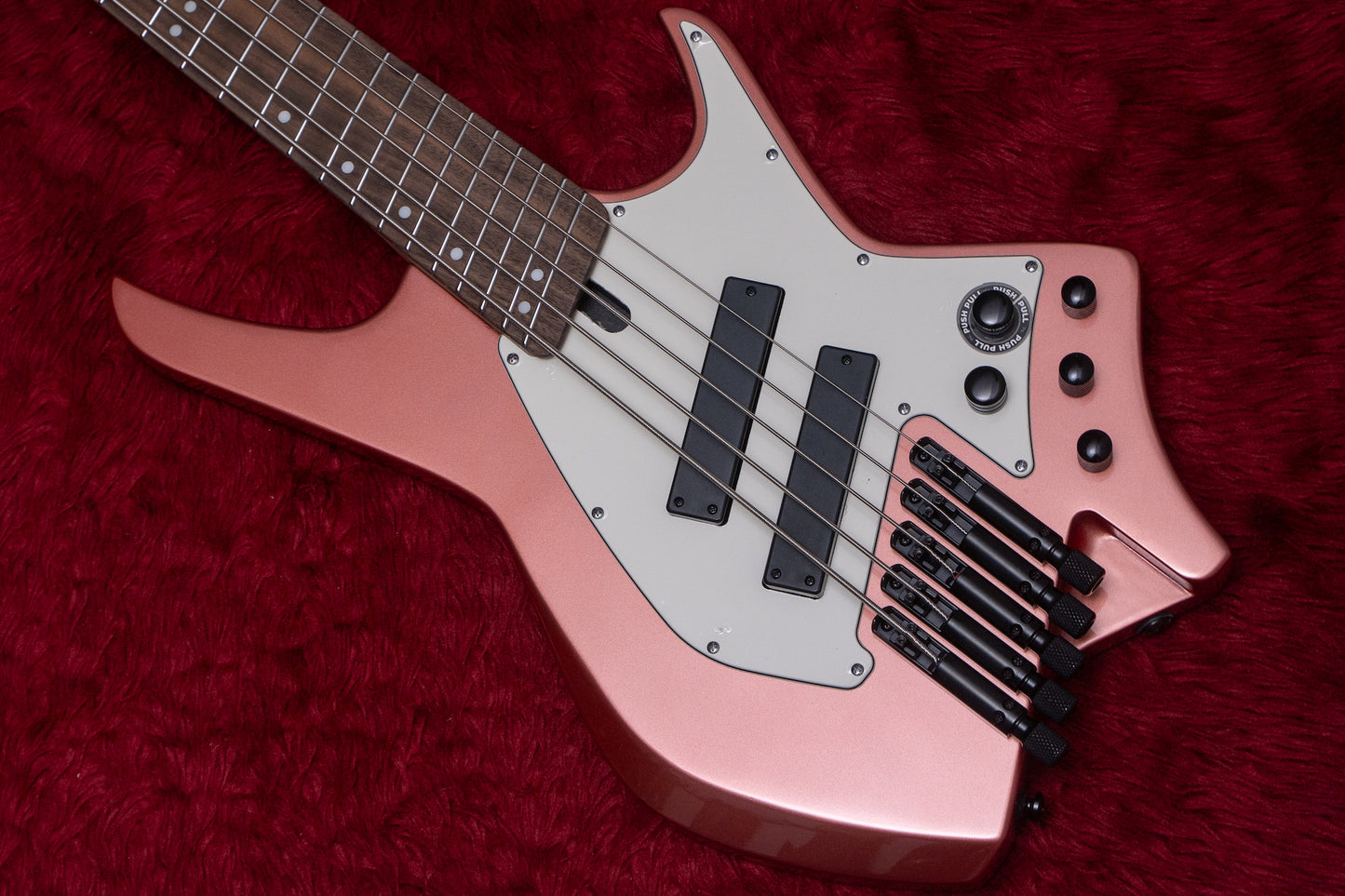 【new】HEX Guitars / NB505 Metallic Rose Gold