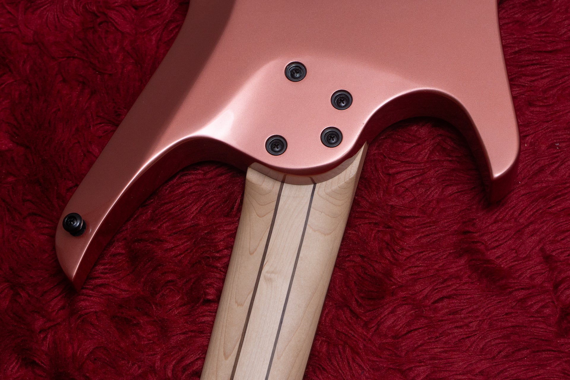 new】HEX Guitars / NB505 Metallic Rose Gold – Bass Shop Geek IN Box