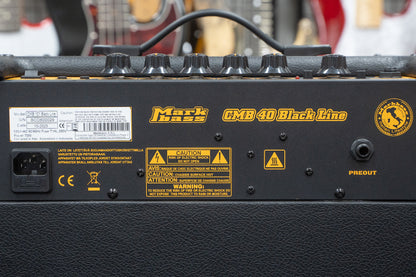 【new】Markbass / CMB 101 Black Line Combo Bass Amp 40W【GIB Yokohama】