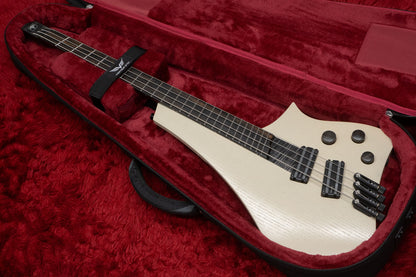 【new】Meta Guitars / Veil B4 Medium Scale Champagne Beige 3.135kg【GIB Yokohama】