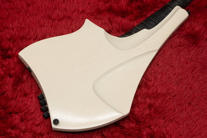 【new】Meta Guitars / Veil B4 Medium Scale Champagne Beige 3.135kg【GIB Yokohama】